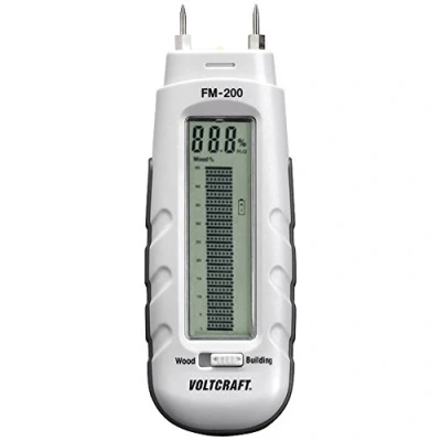 Imagen de Medidor de humedad para materiales VOLTCRAFT FM 200 Range construcción (Alcance) 0.2 A hasta