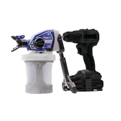 Imagen de Magnum by Graco 26D361 TrueCoat 360 Cordless Connect, pulverizador de pintura airless portátil sin cable, para taladro, uso doméstico, pequeños proyectos decorativos (presión máx 138 bar)
