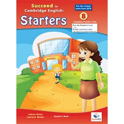 Imagen de Succeed In Starters 2018 Format 8 Tests student S Edition + Cd &amp; Answe