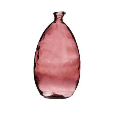 Imagen de NATURAL LIVING LOU 3,4L Rubi JARRÓN EN Vidrio Reciclado D17CM X H30CM
