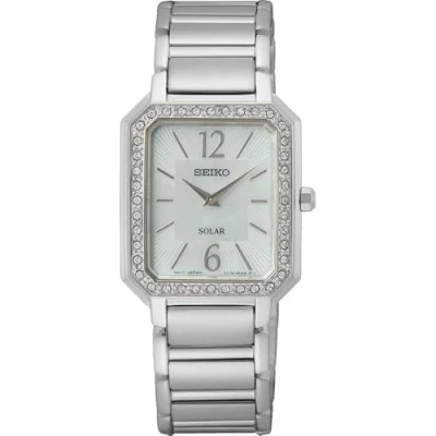 Imagen de Seiko Reloj Analógico para Mujeres de Cuarzo con Correa en Acero Inoxidable SUP465P1