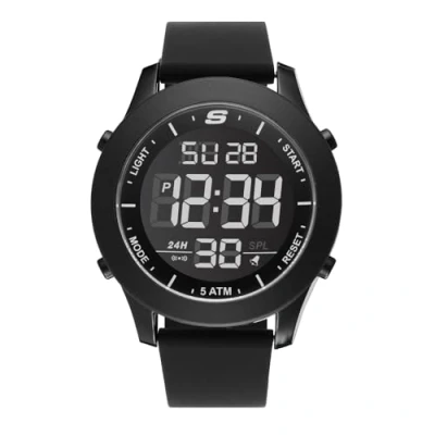 Imagen de Skechers Rosencrans Reloj digital, Hombre, Talla: One Size, Black