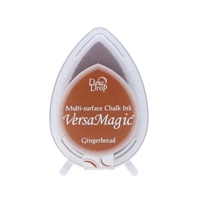 Imagen de Tsukineko VersaMagic Multi Superficie Dew Drop Gesso Inkpad Gingerbread, One Size