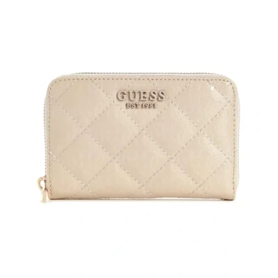 Imagen de Guess Laurel Medium ZIP Around Monedero, Mujer, Talla: One Size, Sand