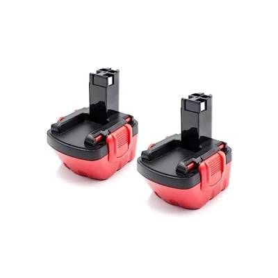 Imagen de vhbw 2X batería reemplaza Bosch 2 607 335 709, 684, 692, 676 para, Herramienta eléctricas (1500 mAh, NiMH, 12 V)