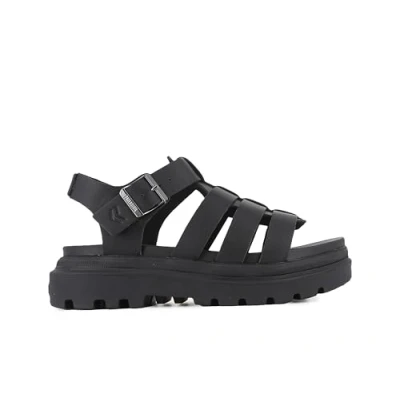 Imagen de Palladium Pallacruise Fisherman Sandalias de senderismo, Mujer, Talla: 37, Black Zapatos