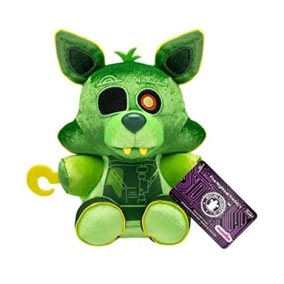 Imagen de Funko Plush: Five Nights At Freddy&#039;S (FNAF) Radioactive FoxyPeluche Coleccionable Idea de Regalo Cumpleaños Mercancia Oficial Muñeco para Niños y Adultos Ideal Video Games Fans