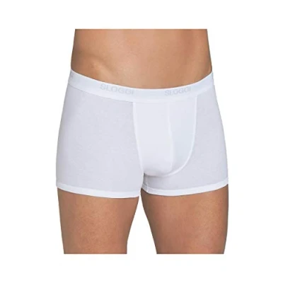 Imagen de sloggi men , Basic Short 2P, Bóxer, Hombre, Blanco (White), 5