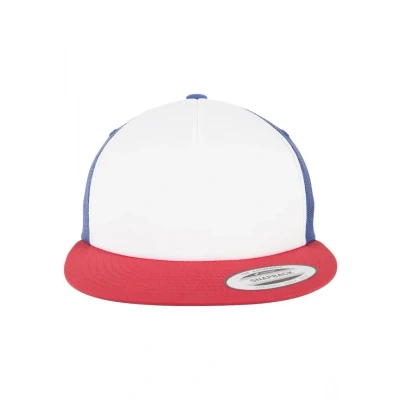 Imagen de Flexfit FOAM Trucker Gorra, Talla: One Size, Red/wht/royal