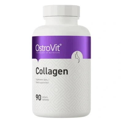 Imagen de El Colágeno Ostrovit 90 Comprimidos Suplemento Dietético Para Una Piel Más Sana, Cabello, Uñas, Huesos Y Articulaciones