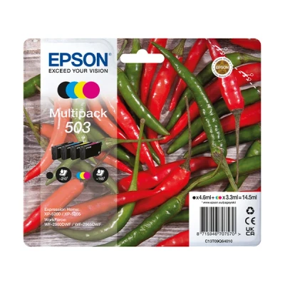 Imagen de Cartucho de tinta Epson 503 INK Multipack, 4 Colores