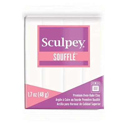 Imagen de Polyform Sculpey 6001 SU6 Barra de Arcilla para soufflé Individual, 48 g, Igloo,