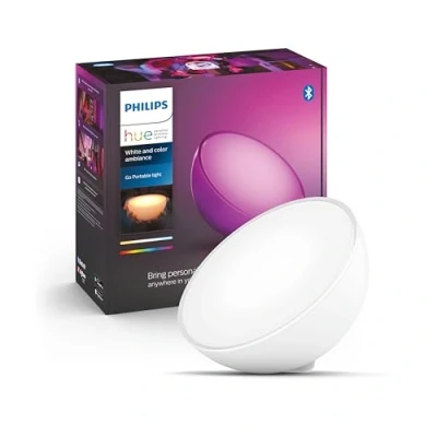 Imagen de Lámpara portátil Bluetooth Philips Hue LED, Luz blanca y color, Domótica