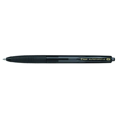 Imagen de Pilot 6 uds Super Grip G Bolígrafo retráctil Negro Punta Media