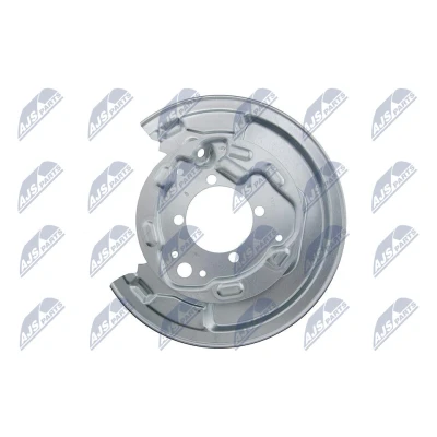 Imagen de NTY HTO TY 001 Chapa Protectora de Disco Freno Eje trasero, derecha