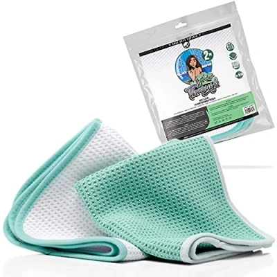 Imagen de Nuke Guys See Through Paños de limpieza cristal para coche, 2 unidades, 35 x cm, 450 g/m²