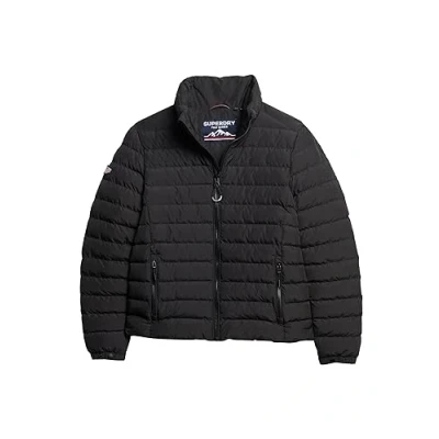 Imagen de Superdry FUJI Embroidered Chaqueta de entretiempo, Hombre, Talla: Medium, Black
