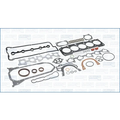 Imagen de AJUSA 50114100 Juego completo de juntas, motor con junta culata, vástago válvula FIBERMAX AUDI: Coupe B3