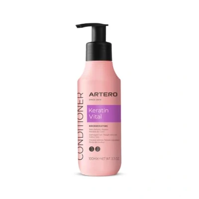 Imagen de Artero Keratín Vital. Acondicionador para Perros y Gatos. Recupera la suavidad el Brillo del Pelo Natural. Desenredante, Hidratante Regenerador. Ideal Largo mantos Secos. (100 ml)