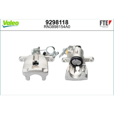Imagen de FTE 9298118 Pinza de freno gris Hierro fundido Eje trasero, derecha sin soporte FORD: Focus 2, MONDEO 4 Turnier, Stufenheck