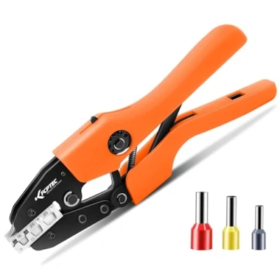 Imagen de KF CPTEC Crimpadora para férulas, casquillos AWG 2 10/6 35mm²