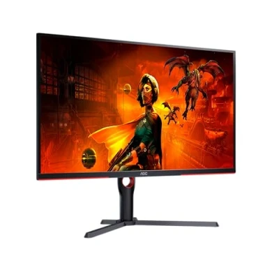 Imagen de AOC Gaming U32G3X Monitor 4K UHD de 32 pulgadas, 144 Hz, IPS, GTG 1 ms, compatible con G Sync, Low input Lag, HDR400, ajustable en altura, Plano (3840 x 2160, HDMI 2.1 / DP 1.4 )