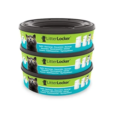 Imagen de LitterLocker Juego de 3 recambios Redondos compatibles con Basura II y Papelera diseño