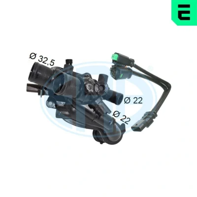 Imagen de ERA 350572A Termostato, refrigerante 105 con junta sensor, cable Plástico carcasa (cárter) PEUGEOT: 308 I Hatchback, 207 Hatchback