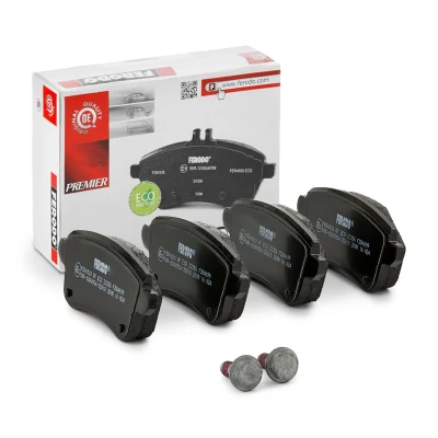Imagen de FERODO PREMIER ECO FRICTION FDB4699 Juego de pastillas freno no preparado para indicador desgaste con accesorios RENAULT: Scénic IV, Megane 4