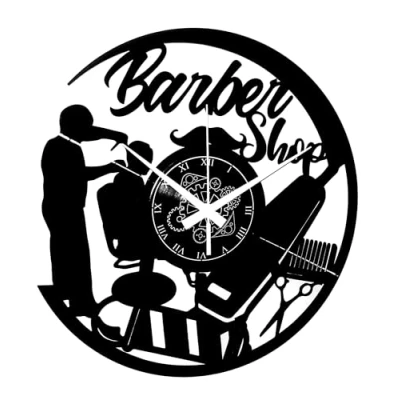 Imagen de Instant Karma Clocks Reloj de Pared Vinilo para Barbería Peluquería Salón Belleza Barber Shop
