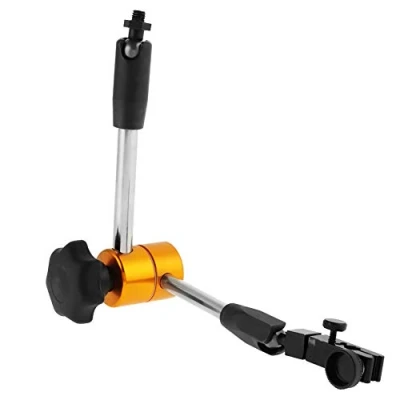 Imagen de soporte de base magnética, universal, ajustable, flexible para indicador prueba esfera medidor distancia, magnética ajustable