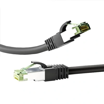 Imagen de goobay Cable de red CAT 8.1 S/FTP (PiMF), color negro