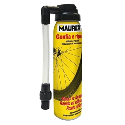 Imagen de MAURER Spray Reparador Inflador Rueda Bicicleta 100 ml.