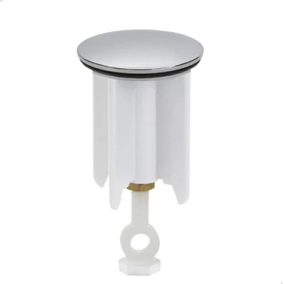 Imagen de tapón Universal para Fregadero, de Drenaje 40 mm, Regulable en Altura, Fabricado latón, Caucho, plástico, anticorrosivo y hermético, baño, lavabos, bidés.