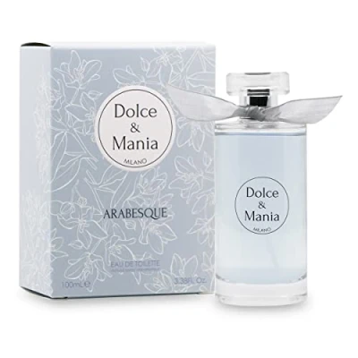 Imagen de DOLCE &amp; MANIA Arabesque Eau de Toilette Perfume Mujer con un equilibrio perfecto frescura y dulzura, Made in Italy, 100 ml