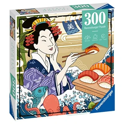 Imagen de Ravensburger Puzzle: Sushi, Puzzles para Adultos y Niños, Rompecabezas Adultos, puzzle 300 piezas, Regalos Originales Mujer, Usa Pegamento enmarcar, 27x39cm
