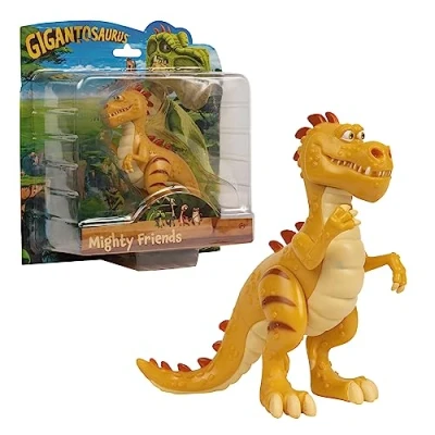 Imagen de Gigantosaurus, Dinosaurio, Personaje de 12 cm, Figura articulada, Trex, Juguete para Niños a Partir 3 Años, GIOCHI PREZIOSI, GGN02C
