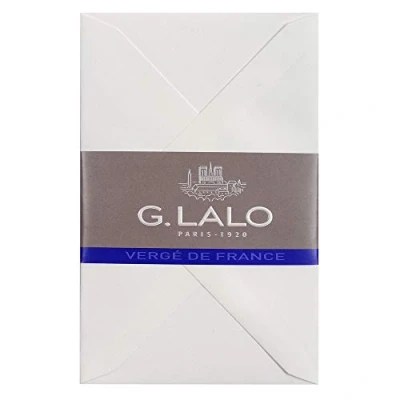 Imagen de Lalo 90 x 140 mm Verge Besuch engomado, sobres Blanco (20 unidades)