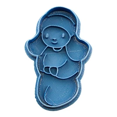 Imagen de Cuticuter Navidad Maria Belen Cortador de Galletas, azul