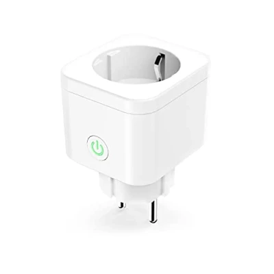 Imagen de Refoss Enchufe Inteligente WiFi con Temporizador Programable, Mini Smart Plug de Control Remoto, Ahorro Energía, Compatible Alexa y Google Home, 1 Pieza
