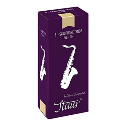 Imagen de Steuer Canas Saxofón Tenor tradicional, diseñadas por Marc Charpentier, caja de 5, fuerza 2 1/2