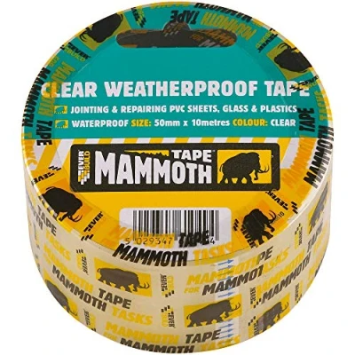 Imagen de Everbuild 2CLEAR10 EBD 50mm x 10m cinta impermeable clara
