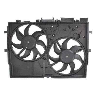 Imagen de THERMOTEC D8F022TT Ventilador de radiador para vehículos sin aire acondicionado 390/390, 390 12 200/300 con bastidor (armazón)