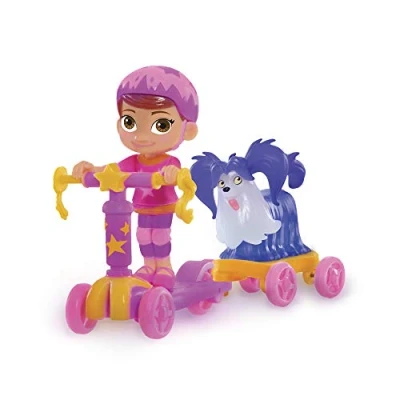 Imagen de Vampirina Spooky Scooter Set Poppy (Bandai 78117) , color/modelo surtido