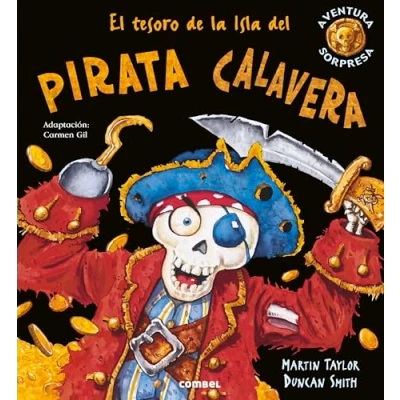 Imagen de El tesoro de la Isla del pirata Calavera. Gran libro Pop Up a partir 3 años (Aventura sorpresa)