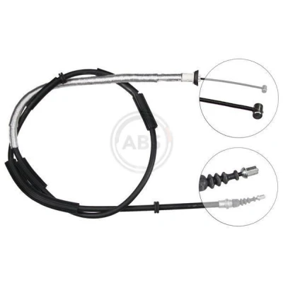 Imagen de A.B.S. K17108 Cable de Freno Mano 1760 Discos para dirección izquierda/derecha