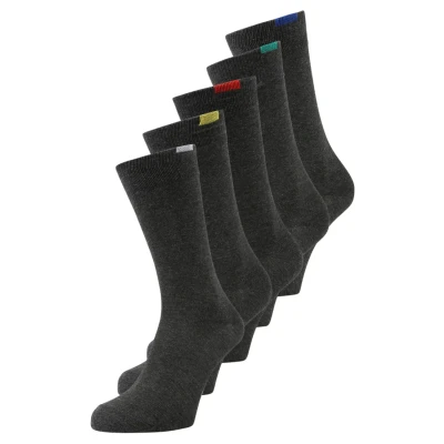 Imagen de DIM Chaussette Ecodim 5 PACK Calcetines, Hombre, Talla: 39 42, Gris moyen