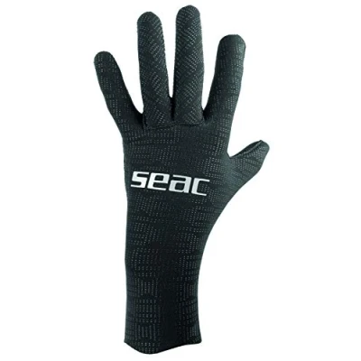 Imagen de SEAC Ultraflex 3.5, Guantes de Neopreno ultraelástico 3.5 mm para Buceo y Pesca submarina, Antideslizante
