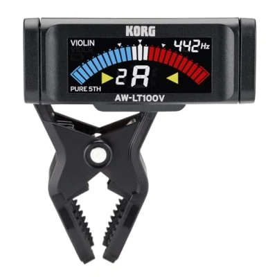 Imagen de Korg AW LT100 V Afinador cromático, color negro