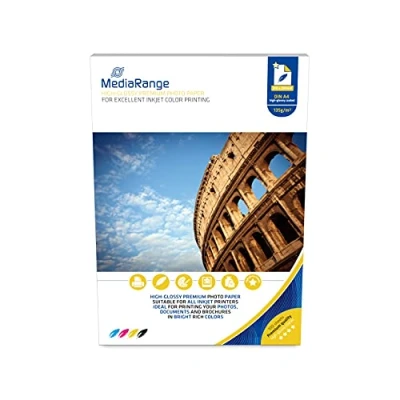 Imagen de MediaRange MRINK105 Papel fotográfico